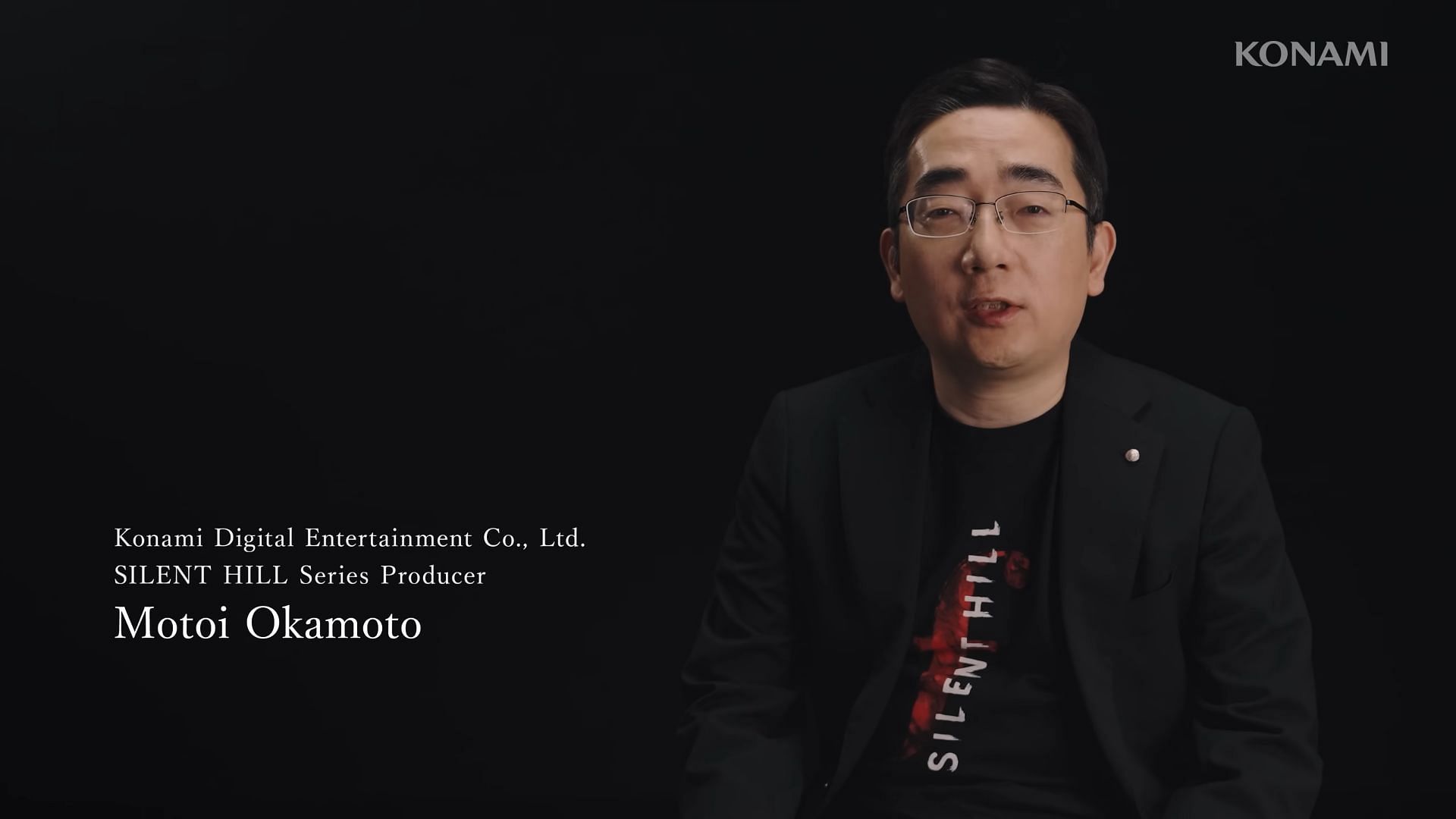 Okamoto during Konami Press Start 2025 (Image via Konami)